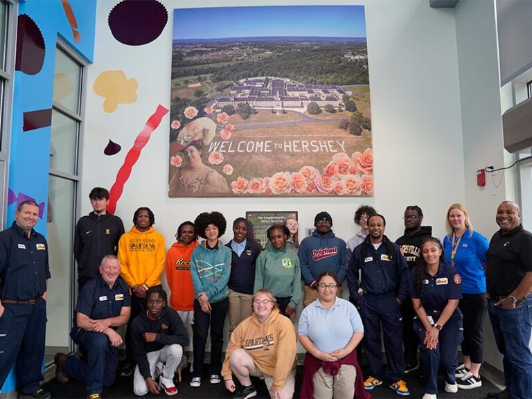 MHS Student’s Mural Displayed at New Reese’s Plant