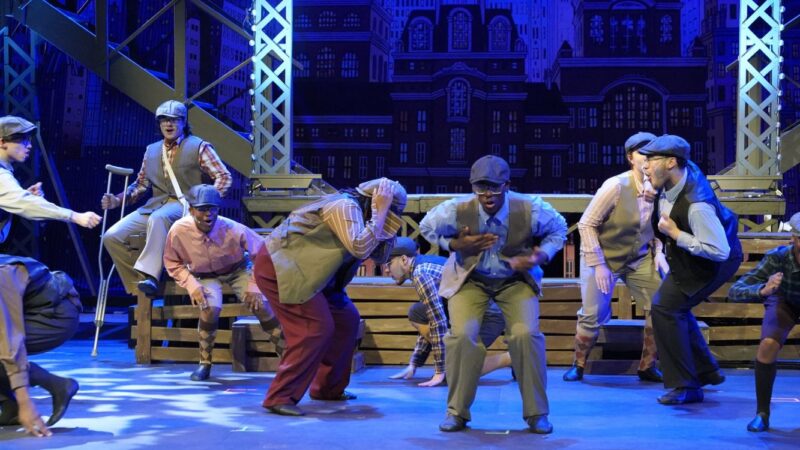 MHS Visual and Performing Arts Students Bring Disney’s “Newsies” to Founders Hall Stage
