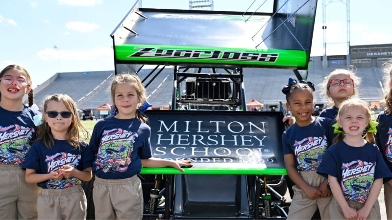 Milton Hershey School Students Take the Wheel on Career Exploration at Hershey Sprint Car Experience
