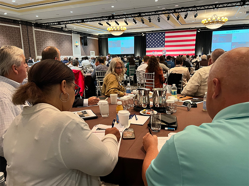 Leaders from Milton Hershey School, Catherine Hershey Schools for Early Learning, and Hershey Entertainment & Resorts gathered to learn more about high-performing teams.