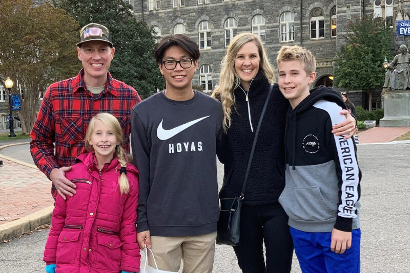 The houseparent support system at Milton Hershey School helps personal children connect with their MHS peers.