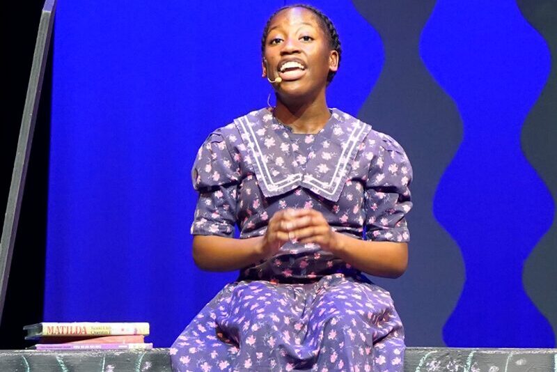 Milton Hershey School 10th-grader Maame Asante plays the title character in the school's production of "Matilda."