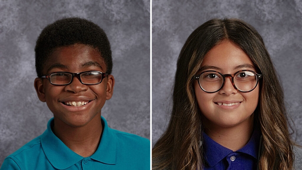 Milton Hershey School Middle Division scholars of the month for November 2022