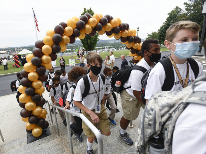 Milton Hershey School Opening of School Middle Division pep rally