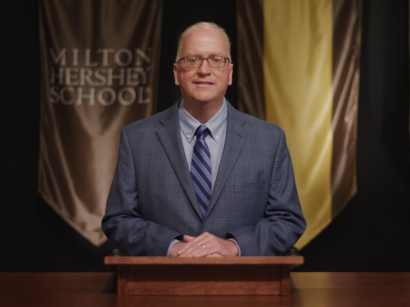 Milton Hershey School President Pete Gurt presents at Virtual Commencement Ceremony 2021