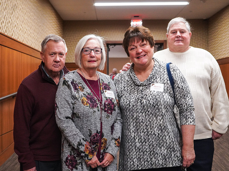 Milton Hershey School retirees at annual luncheon