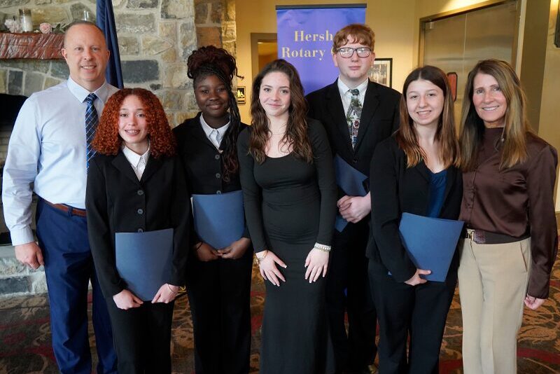 Milton Hershey School students recently captured honors in the Rotary Club of Hershey Speech and Essay Contests.