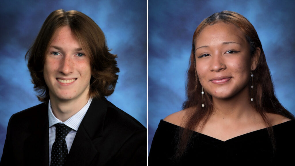 Milton Hershey School seniors Symyra Byrd and Elijah Ward were recently selected as the February 2022 Rotary Students of the Month.