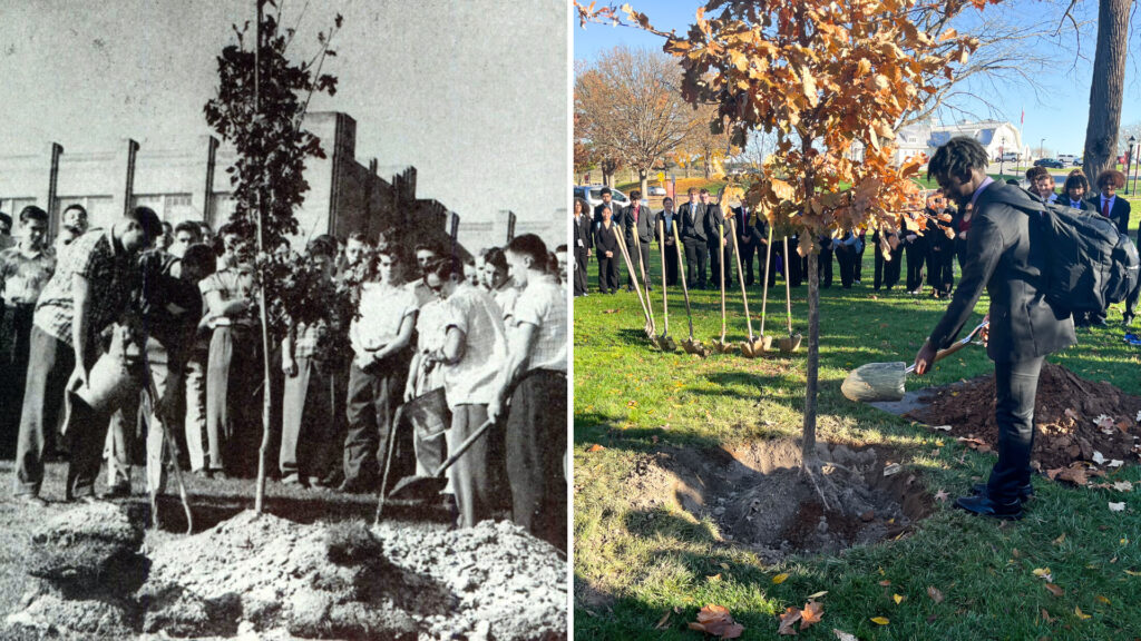 Milton Hershey School Senior Tree Planting Ceemony