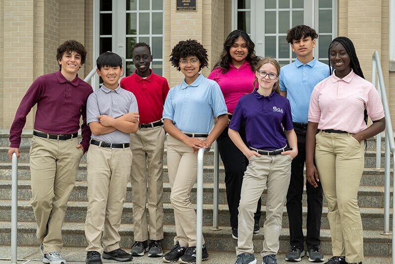 Middle school students