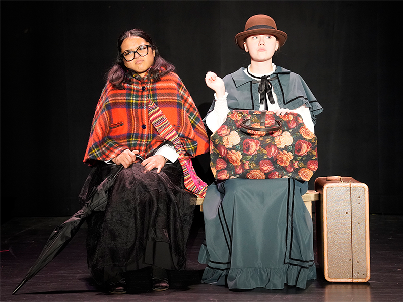 Senior Division students perform the Secret Garden fall play