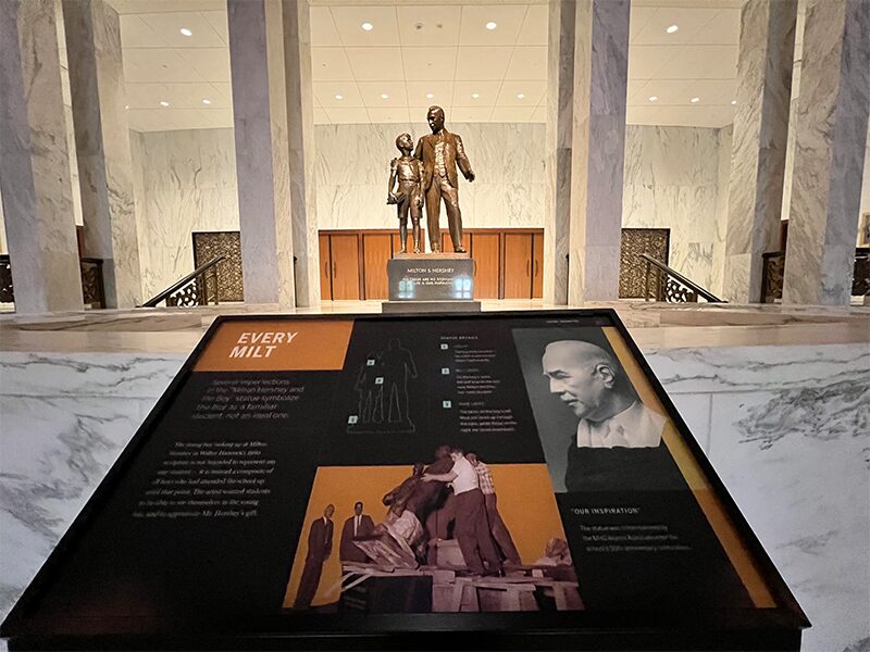 Explore more than a century of Milton Hershey School history at the Founders Hall Visitors Center, now open on weekends.
