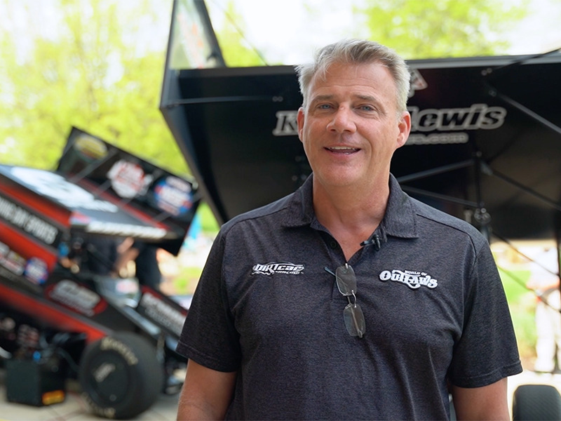 World of Outlaws CEO Brian Carter visits Milton Hershey School campus